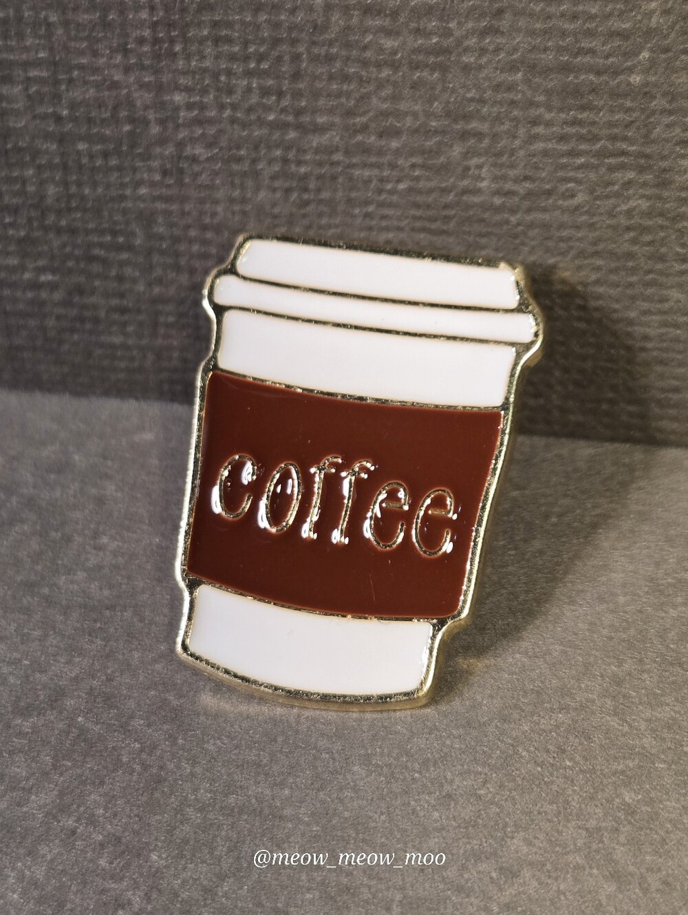 Coffee Cup Enamel Pin
